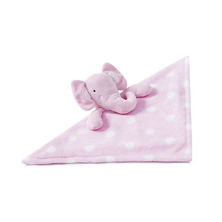 Naninha Bebê Microfibra Elefantinho Rosa - Loaní