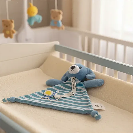 Naninha Bebê Com Prendedor De Chupeta Cachorrinho - Pimpolho