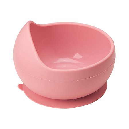 Pratinho Bowl em Silicone com Ventosa Rosa - Buba