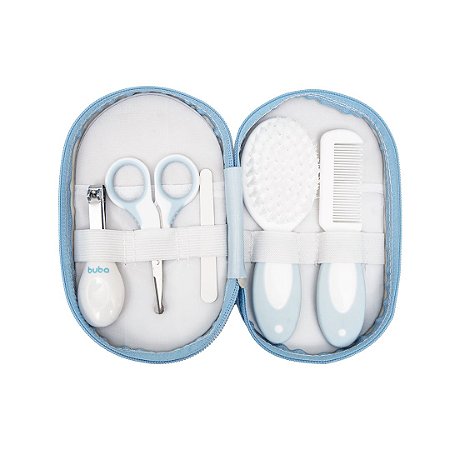 Kit Cuidados com Estojo Azul 08 peças - Buba
