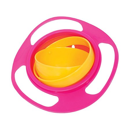 Pratinho Mágico Giro Bowl Rosa - Buba