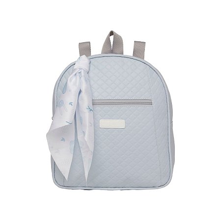 Mochila Maternidade Média Amigos da Floresta Azul - Pirulitando