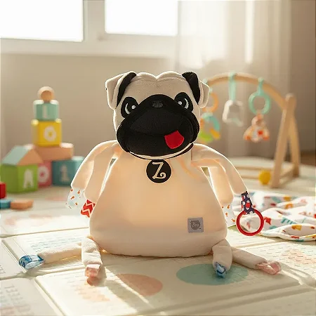 Naninha Bebê Multifunção Pug Zé Marfim - Zip