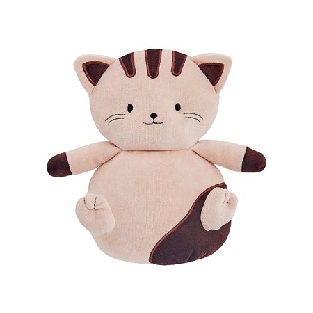 Pelúcia Antialérgica Gatinho Bola - Zip