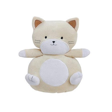 Pelúcia Antialérgica Gatinho Mingau - Zip