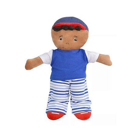 Pelúcia Boneco de Pano Lavável Antialérgico João - Zip