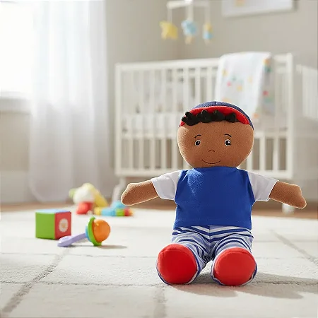 Pelúcia Boneco de Pano Lavável Antialérgico João - Zip
