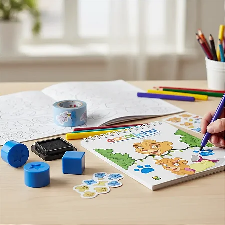 Livro-BOX divertido! Escolinha 10 Peças - BrasiLeitura