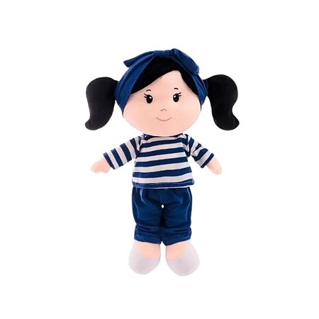Pelúcia Boneca De Pano Lavável Antialérgica Anaju - Zip