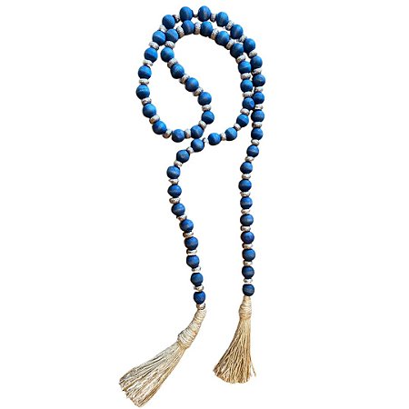 Colar G Aberto Azul Bic (113x5cm)