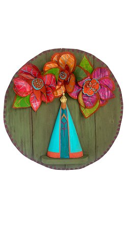 Mandala Aparecida Florida (60x60)