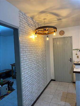 LUSTRE RODA CARROÇA 70CM