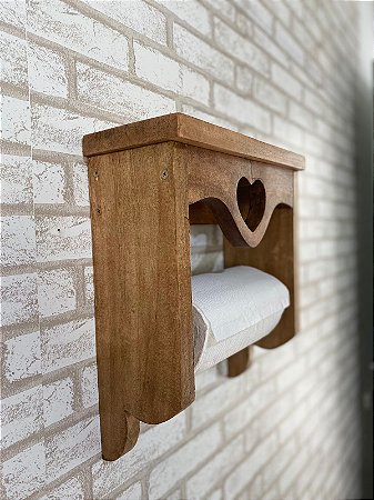 SUPORTE PAPEL TOALHA MADEIRA