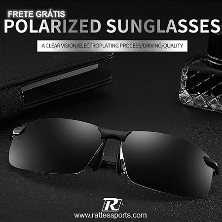 Óculos de Sol Esportivo Lentes TAC Polarizada UV+ - Rattes Sports -  Acessórios Esportivos e Casuais