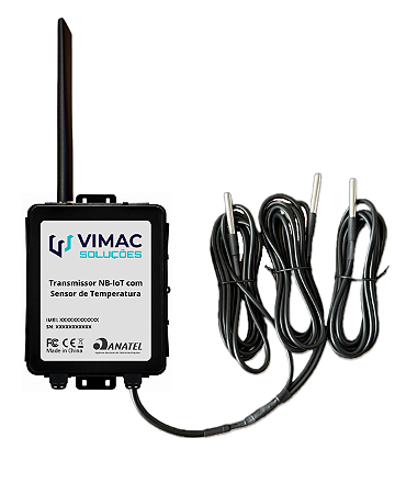 Transmissor IoT com 3 Sensores de Temperatura DS18B20