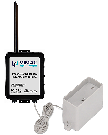 Transmissor IoT com Medidor Pluviométrico