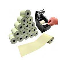 Bobina Térmica  80mm/30m  Amarela/BRANCA  Caixa com 30 Unidades