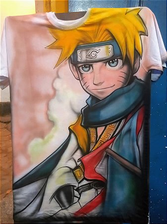 Camiseta Naruto (Fazemos por encomenda)