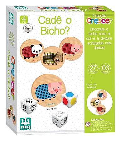 Jogo Blocos de Madeira Clássico com 45 peças - Opção Única