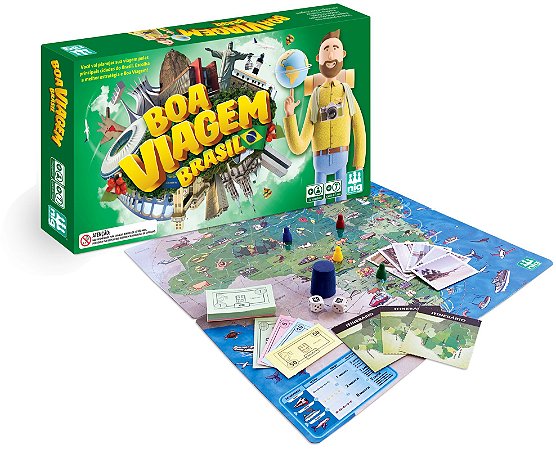Jogo Tabuleiro - Boa Viagem - NIG