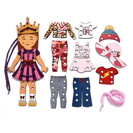 Meus Primeiros Alinhavos Princesa Fashion