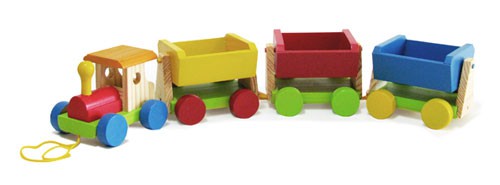 Trem de carga - Wood Toys