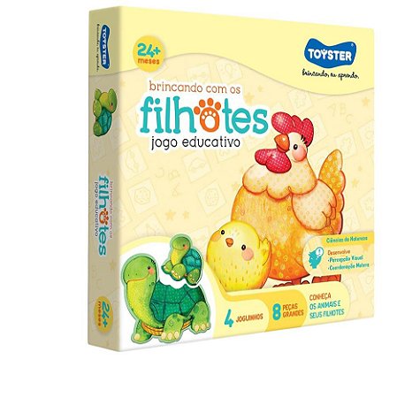 Brincando com Filhotes - Toyster