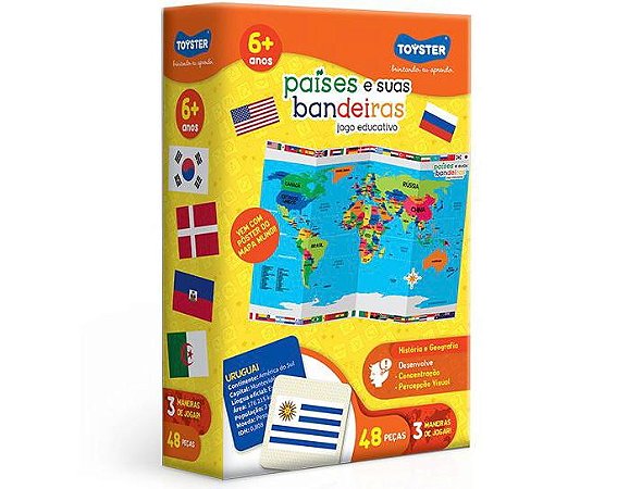 Jogo sobre os países do mundo!