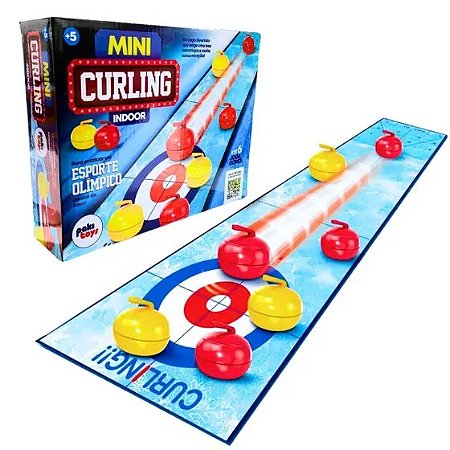 Jogo Mini Curling Indoor - Jogo de estratégia