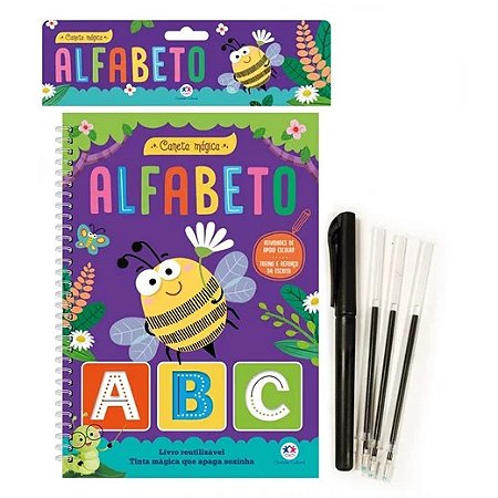 Livro Caneta Mágica - Alfabeto