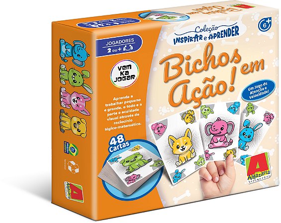 Jogo Bichos em Ação - Algazarra
