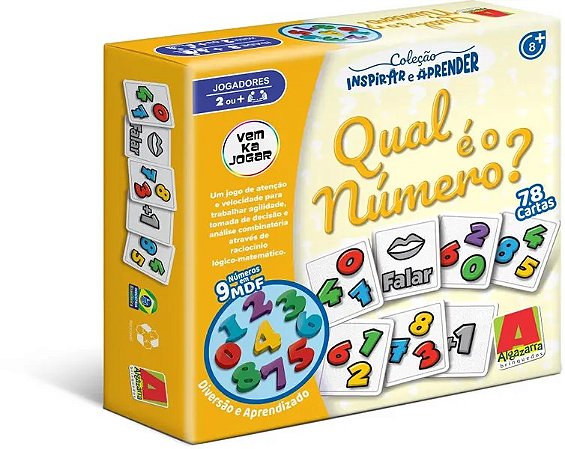 Jogo Qual é o Número ? Algazarra
