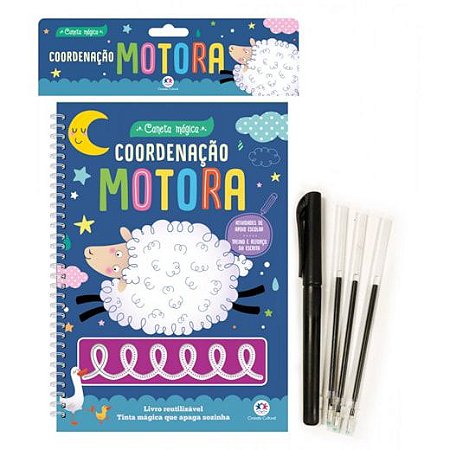 Livro caneta mágica Coordenação Motora - Ciranda Cultural