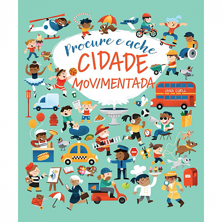 Livro Procure e Ache - Cidade Movimentada