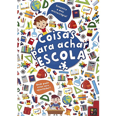 Livro de Procurar - Coisas para achar - Escola