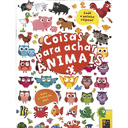 Livro de Procurar - Coisas para achar - Animais