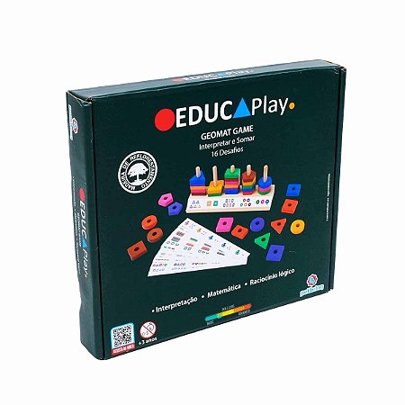 Geomat Game - Interpretar e somar - Formas Geométricas
