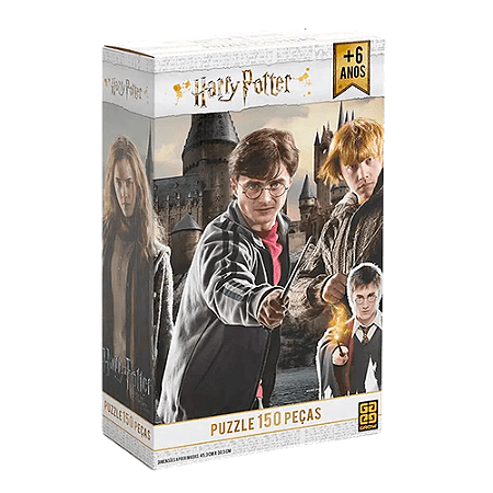 Quebra-cabeça Harry Potter 150 peças - Grow