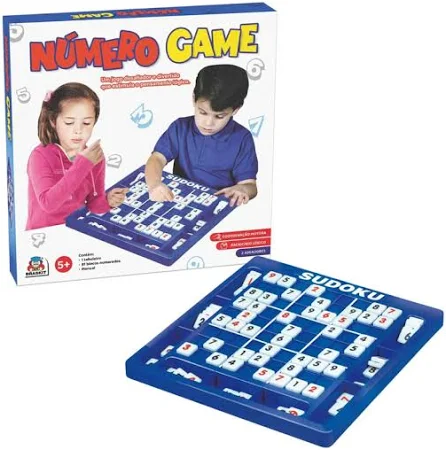 Jogo Sudoku Gigante - Número Game - Braskit