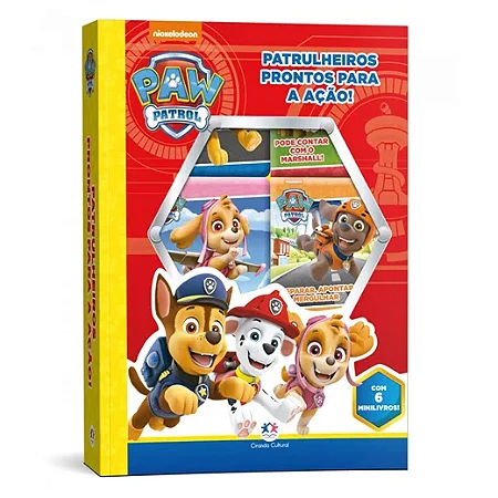 Livro Box com 6 Minilivros - Patrulha