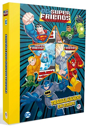 Livro Box com 6 Minilivros - Super Heróis