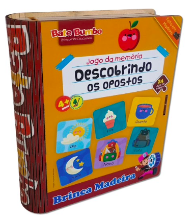 Jogo da Memória - Descobrindo os Opostos