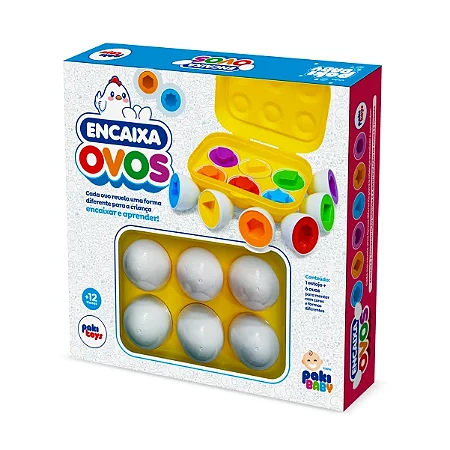 Encaixa Ovos - Pakitoys