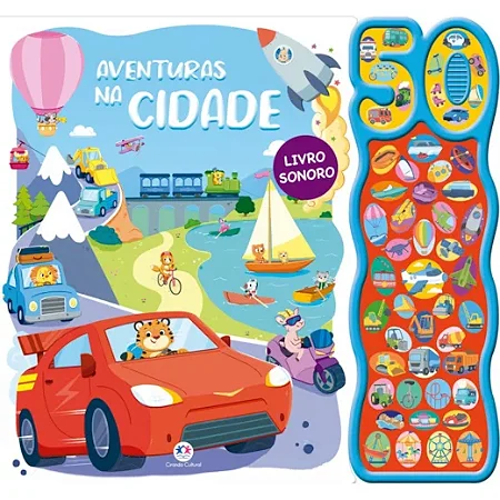 Livro Sonoro - Aventuras na cidade