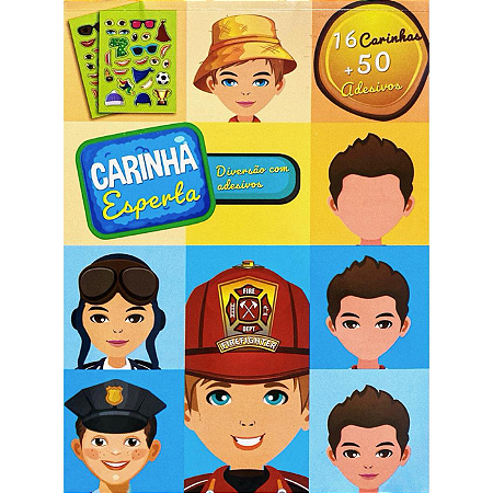 Livro de Adesivos - Carinha Esperta