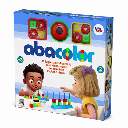 Jogo Abacolor - Pakitoys