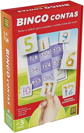 Jogo Bingo das Contas