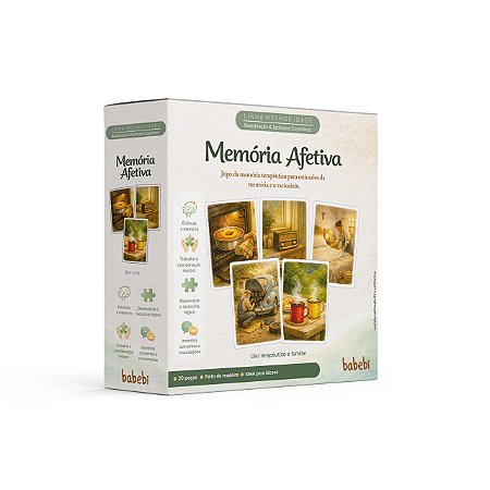 Jogo Memória Afetiva - Babebi
