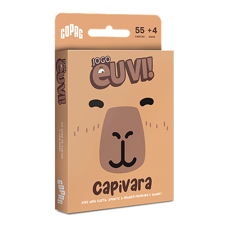 Jogo de Cartas - Eu Vi - Capivara