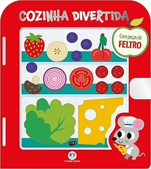 Livro Cozinha Divertida com Peças de Feltro